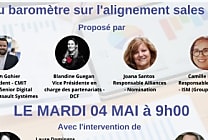 Restitution du baromètre sur l'alignement sales et marketing