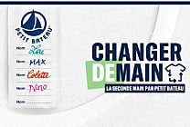 Petit Bateau veut changer demain avec la seconde main