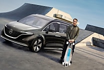 Mercedes Benz fait appel à une superstar pour promouvoir le Concept EQT