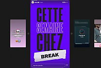 Jennyfer lance son média BREAK sur TikTok