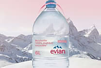 Retour aux sources pour evian avec le studio Jean-Marc Gady