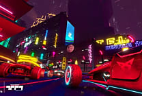 Cupra imagine une ville futuriste pour le jeu vidéo Trackmania