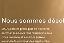 Made.com suspend les commandes sur ses sites e-commerce
