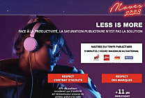 « Less is more », nouveau contrat commercial de NRJ Global.