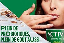Prenez le temps de manger avec Activia