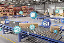 Entrepôt connecté : la robotisation est sur les rails