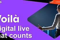 'Voilà', la plateforme événementielle d'Orange et de Publicis est 'live'