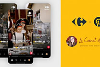 Carrefour déploie la première campagne créateur sur Pinterest en France