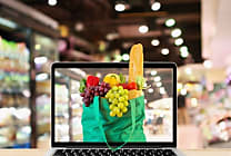 La part de l'e-commerce dans le marché mondial de l'alimentaire continue d'augmenter