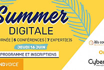 La Summer Digitale by Cybercité : 1 Journée de 5 webinars pour booster vos  [...]