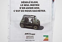 Citroën fait un clin d'oeil à Elon Musk