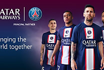 Qatar airways prend le maillot du PSG