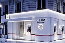 Celio promeut la marque Chamonix-Mont-Blanc dans un pop-up store