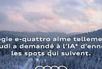 Canal+ Brand Solutions enneige ses écrans pub avec l'IA pour Audi