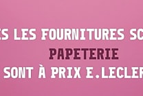 E.Leclerc lance une saga publicitaire pour communiquer sur ses  [...]