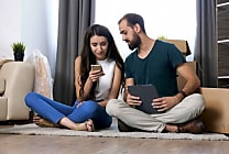Plus de 9 projets d'achat sur 10 sont discutés au domicile