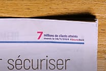 BoursoBank fête ses 7 millions de clients en détournant la 7e page des journaux