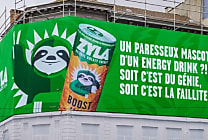 Un paresseux lance un nouvel energy drink ?