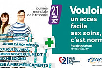 Une campagne de sensibilisation pour la Journée mondiale de la trisomie 21