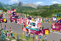 Mondial Relay monte à bord du Tour de France