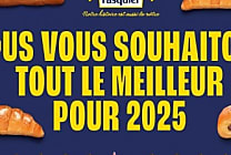 Brioche Pasquier signe la plus grande carte de voeux de France