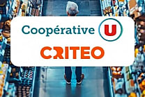 Partenariat entre Coopérative U & Criteo sur le Retail Media