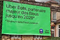 Uber Eats et la FFF ensemble, mais toujours sans Fred Livraison