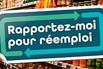 Carrefour et Coopérative U à l'avant-garde du réemploi des emballages