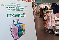 Seconde main : Okaïdi se lance tout entier dans la consigne