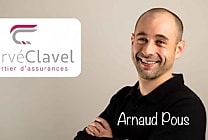 Arnaud Pous, Clavel Assurances : 'Notre devise : simple, rapide et efficace'