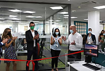 Inauguration du MaxHub Paris de Sitel