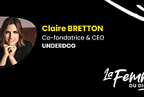 Claire Bretton, Co-fondatrice et CEO d’Underdog, co-fondatrice de la Climate House