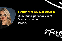 Gabriela Grajewska, Directeur expérience client et e-commerce pour Dacia
