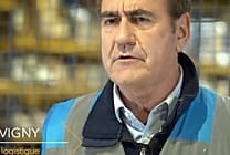 La progression du site logistique d'Orange en Seine et Marne