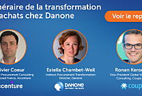 L'itinéraire de la transformation des achats chez Danone