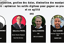 Automatisation, gestion des datas, diminution des manipulations humaines :  [...]