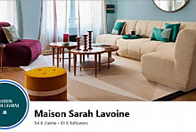 Maison Sarah Lavoine utilise la fonction 'Catalogue' de Meta  [...]