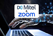 Zoom et Mitel réunis pour une solution hybride axée sur l'IA
