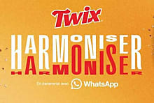 Twix Harmoniser : quand la voix devient duo sur WhatsApp