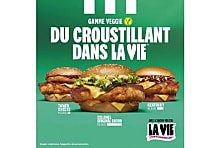 Après Burger King, la marque La Vie 'végétalise' les burgers de KFC