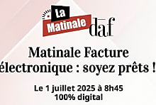 Matinale Facturation électronique : inscrivez-vous !