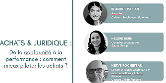 Achats & juridique : De la conformité à la performance : comment mieux  [...]
