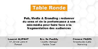 Pub, Media & Branding : redonner du sens et de la performance à son  [...]