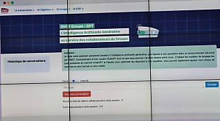 SNCF Groupe GPT intègre différentes grands modèles de langage (LLM).