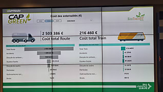 CapGreen collecte et analyse les données de trafic de ses entreprises clientes du pôle fret et logistique ferroviaire de la SNCF
