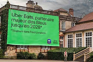 Uber Eats et la FFF ensemble, mais toujours sans Fred Livraison