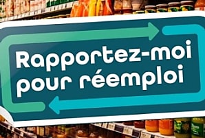 Carrefour et Coopérative U à l'avant-garde du réemploi des emballages