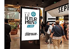 Quelle campagne a été désignée lauréate du Futur Prix du DOOH 2025 ?