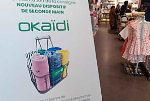 Seconde main : Okaïdi se lance tout entier dans la consigne