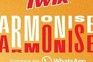 Twix Harmoniser : quand la voix devient duo sur WhatsApp